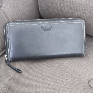 Black COACH Wallet